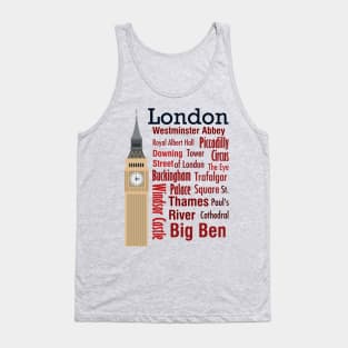 Sights of London Tank Top